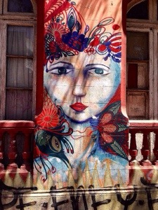 street-art, Santiago in Chile