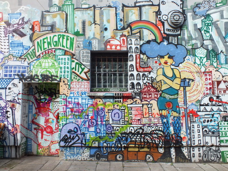 The Wall - street art