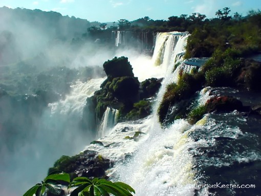 Iguazú Falls worlds most beautiful waterfall - from Argentinian side