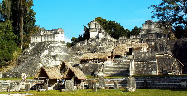 Tikal in Guatemala in Central America